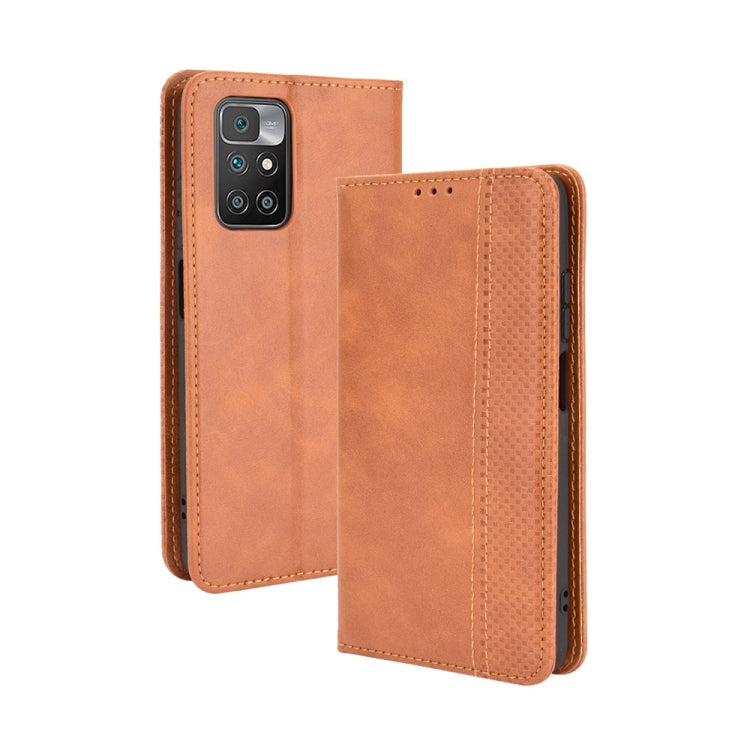Magnetic Buckle Retro Pattern Horizontal Flip Leather Case with Holder &amp; Card Slot &amp; Wallet, For UMIDIGI Bison Pro, For ZTE Axon 30 5G