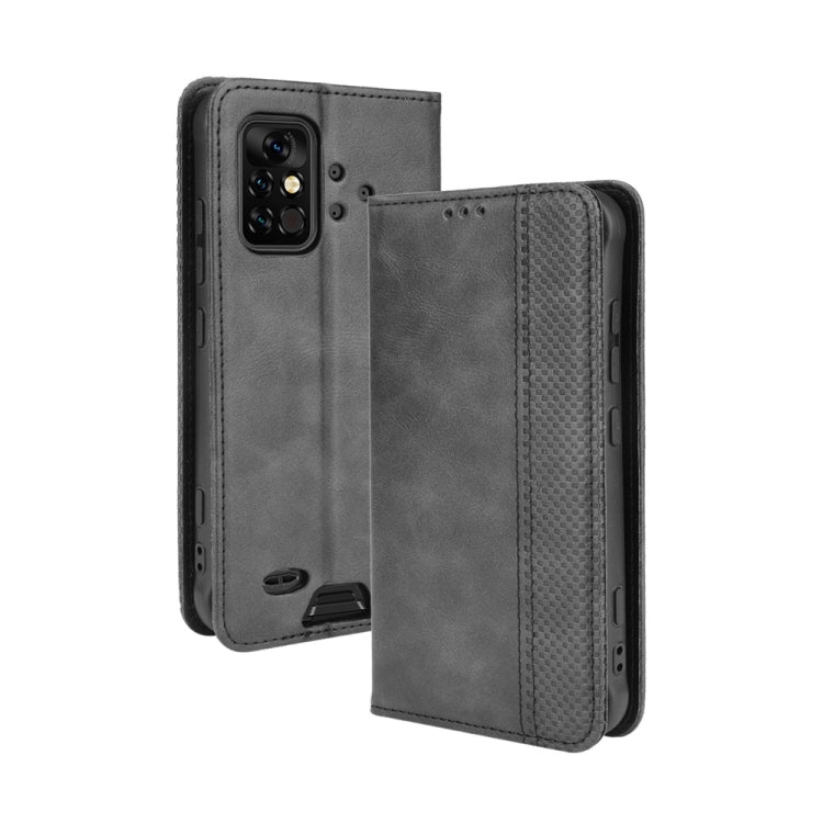 Magnetic Buckle Retro Pattern Horizontal Flip Leather Case with Holder & Card Slot & Wallet, For UMIDIGI Bison Pro, For ZTE Axon 30 5G