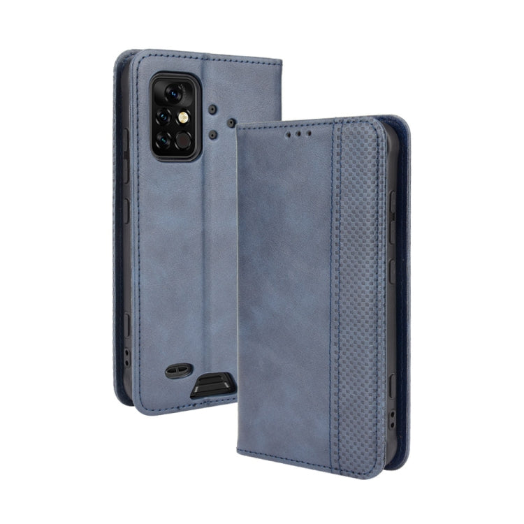 Magnetic Buckle Retro Pattern Horizontal Flip Leather Case with Holder & Card Slot & Wallet, For UMIDIGI Bison Pro, For ZTE Axon 30 5G