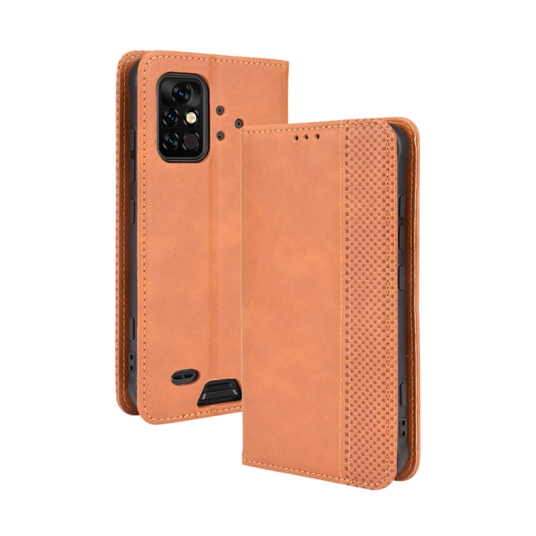 Magnetic Buckle Retro Pattern Horizontal Flip Leather Case with Holder &amp; Card Slot &amp; Wallet, For UMIDIGI Bison Pro, For ZTE Axon 30 5G
