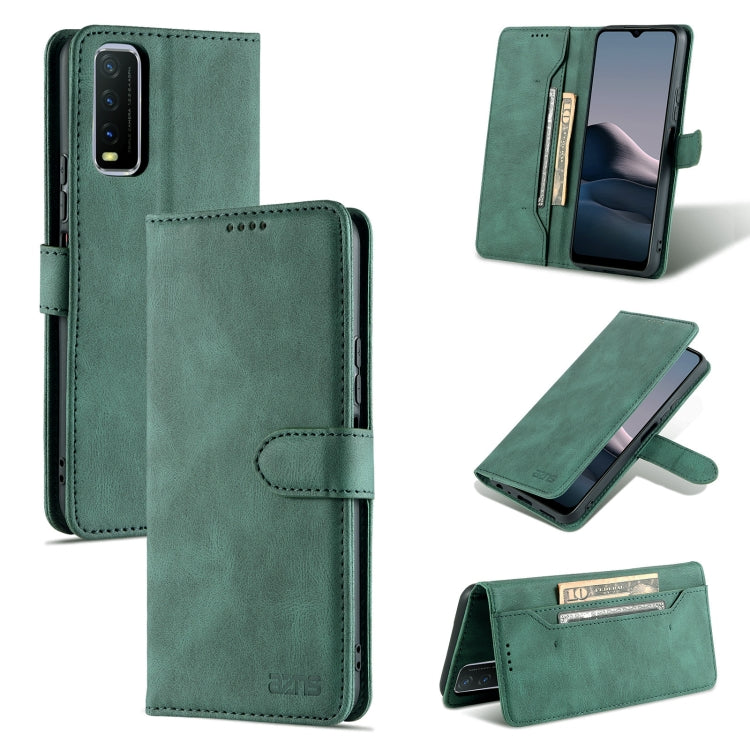 AZNS Dream II Skin Feel PU+TPU Horizontal Flip Leather Case with Holder &amp; Card Slots &amp; Wallet