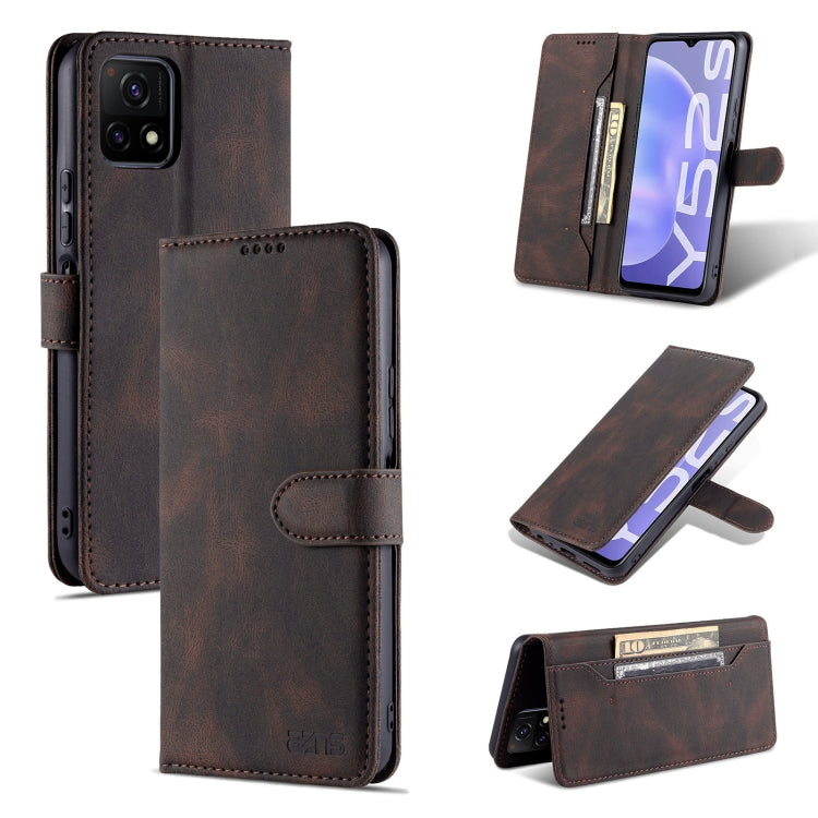 AZNS Dream II Skin Feel PU+TPU Horizontal Flip Leather Case with Holder &amp; Card Slots &amp; Wallet