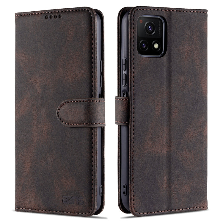 AZNS Dream II Skin Feel PU+TPU Horizontal Flip Leather Case with Holder &amp; Card Slots &amp; Wallet