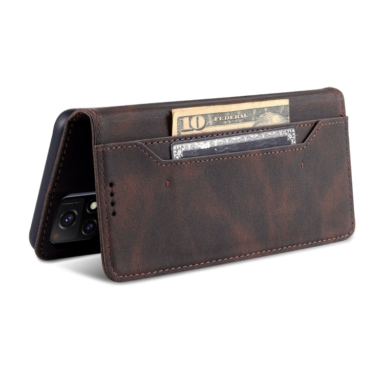 AZNS Dream II Skin Feel PU+TPU Horizontal Flip Leather Case with Holder &amp; Card Slots &amp; Wallet