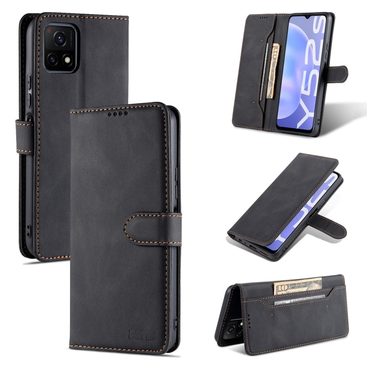 AZNS Dream II Skin Feel PU+TPU Horizontal Flip Leather Case with Holder &amp; Card Slots &amp; Wallet