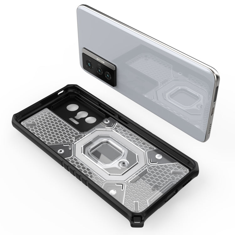 Space PC+TPU Shockproof Case with Ring Holder, For vivo X70, For vivo X70 Pro, For vivo X70 Pro+, For Xiaomi Redmi 10, For Xiaomi Mi Mix 4