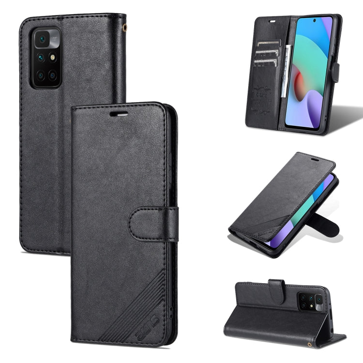 AZNS Sheepskin Texture Horizontal Flip Leather Case with Holder &amp; Card Slots &amp; Wallet, For vivo X70, For vivo X70 Pro, For Honor X20, For Xiaomi Redmi 10, For Xiaomi Mix 4