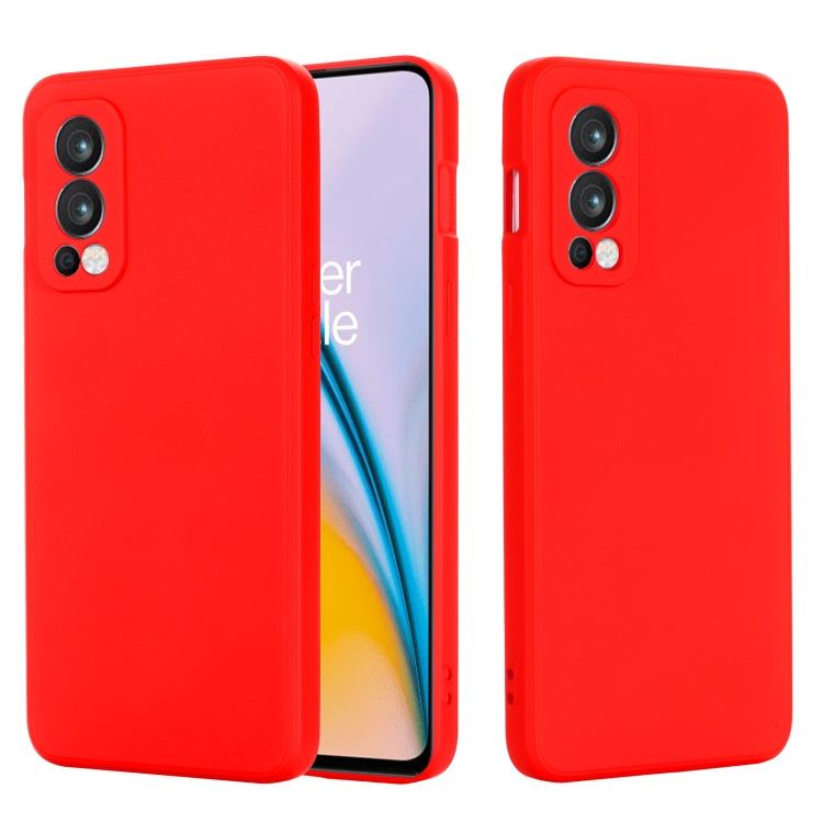 Solid Color Liquid Silicone Shockproof Full Coverage Protective Case, For OnePlus Nord 2 5G, For OPPO A16 / A16S Foreign Version, For vivo V21 5G / 4G, For vivo V21e 4G / Y73 2021, For vivo V21e 5G Foreign Version, For vivo X60 Pro 5G Foreign Version