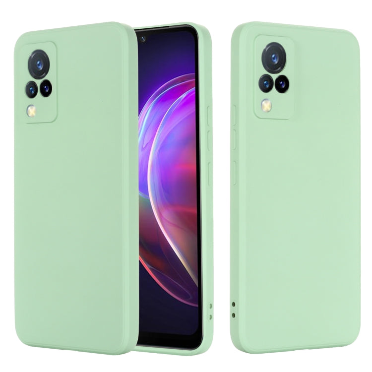 Solid Color Liquid Silicone Shockproof Full Coverage Protective Case, For OnePlus Nord 2 5G, For OPPO A16 / A16S Foreign Version, For vivo V21 5G / 4G, For vivo V21e 4G / Y73 2021, For vivo V21e 5G Foreign Version, For vivo X60 Pro 5G Foreign Version