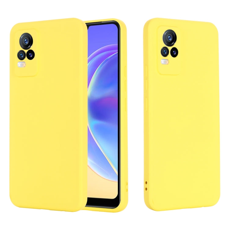 Solid Color Liquid Silicone Shockproof Full Coverage Protective Case, For OnePlus Nord 2 5G, For OPPO A16 / A16S Foreign Version, For vivo V21 5G / 4G, For vivo V21e 4G / Y73 2021, For vivo V21e 5G Foreign Version, For vivo X60 Pro 5G Foreign Version