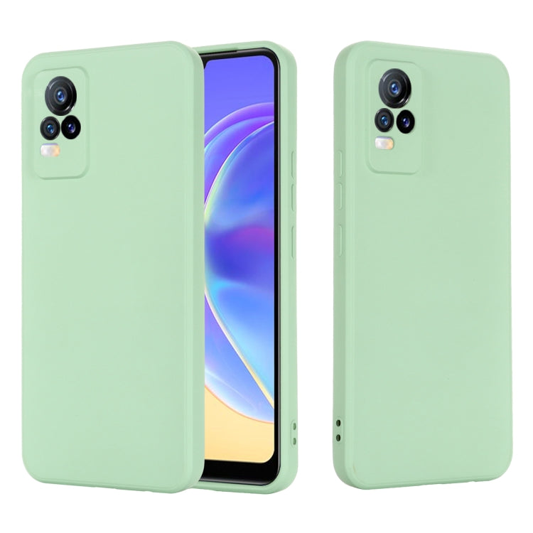 Solid Color Liquid Silicone Shockproof Full Coverage Protective Case, For OnePlus Nord 2 5G, For OPPO A16 / A16S Foreign Version, For vivo V21 5G / 4G, For vivo V21e 4G / Y73 2021, For vivo V21e 5G Foreign Version, For vivo X60 Pro 5G Foreign Version