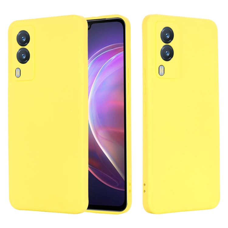 Solid Color Liquid Silicone Shockproof Full Coverage Protective Case, For OnePlus Nord 2 5G, For OPPO A16 / A16S Foreign Version, For vivo V21 5G / 4G, For vivo V21e 4G / Y73 2021, For vivo V21e 5G Foreign Version, For vivo X60 Pro 5G Foreign Version