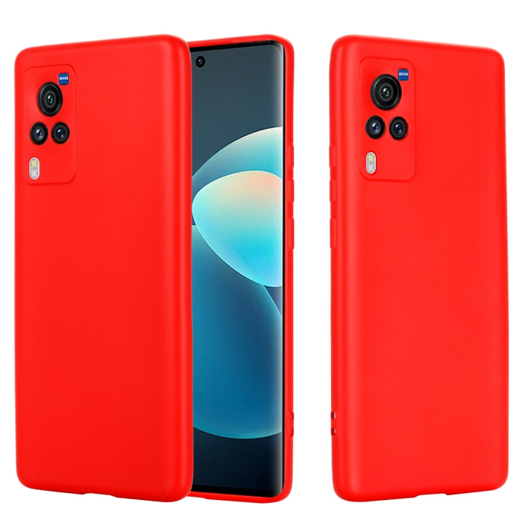 Solid Color Liquid Silicone Shockproof Full Coverage Protective Case, For OnePlus Nord 2 5G, For OPPO A16 / A16S Foreign Version, For vivo V21 5G / 4G, For vivo V21e 4G / Y73 2021, For vivo V21e 5G Foreign Version, For vivo X60 Pro 5G Foreign Version