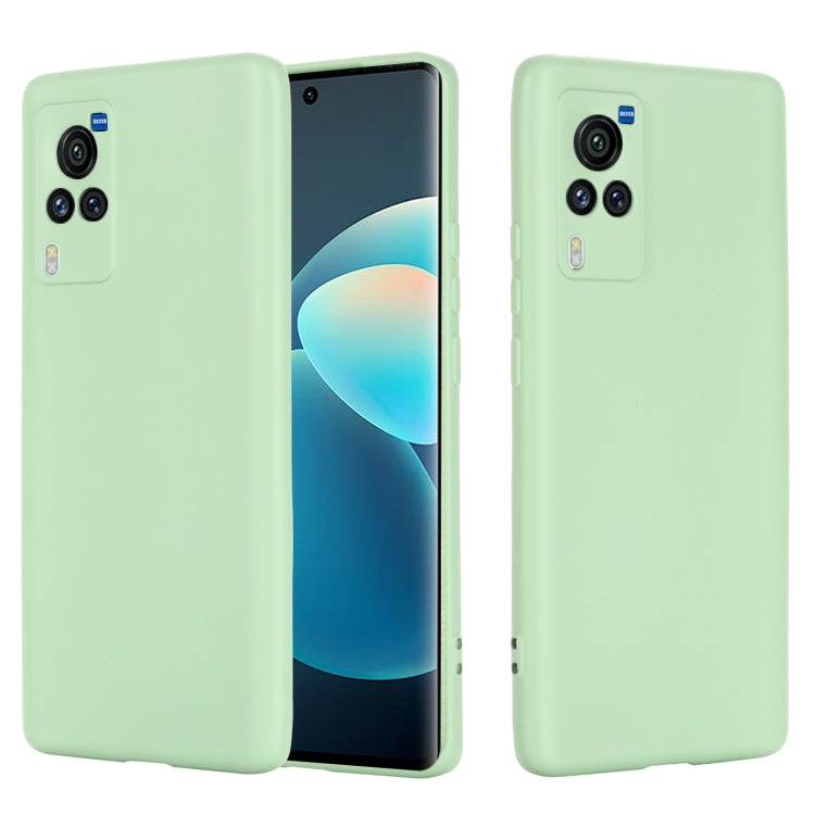 Solid Color Liquid Silicone Shockproof Full Coverage Protective Case, For OnePlus Nord 2 5G, For OPPO A16 / A16S Foreign Version, For vivo V21 5G / 4G, For vivo V21e 4G / Y73 2021, For vivo V21e 5G Foreign Version, For vivo X60 Pro 5G Foreign Version