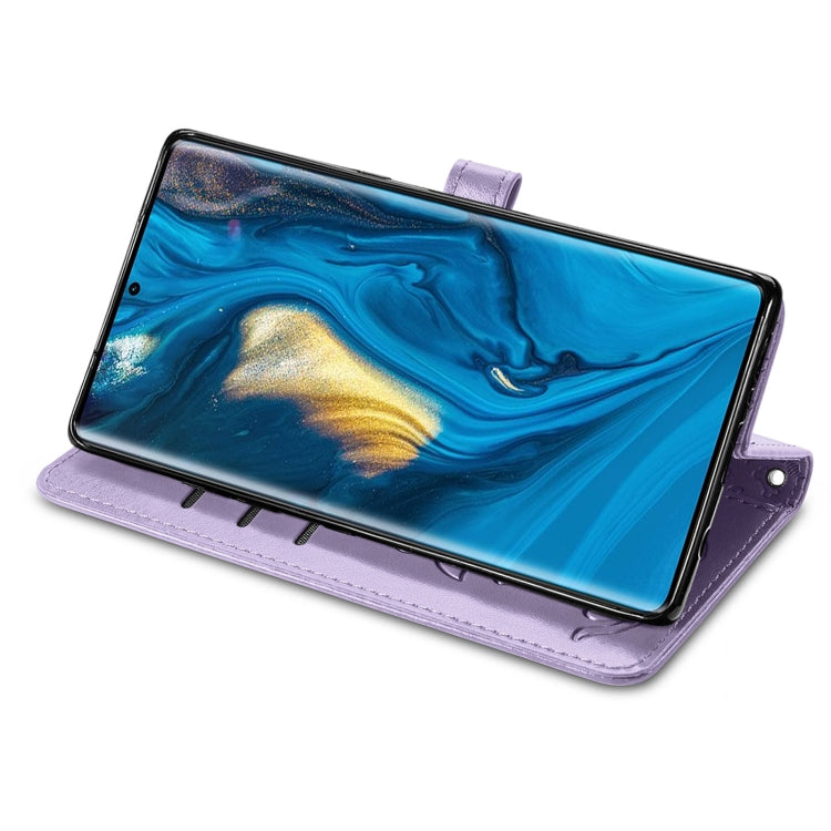 Lovely Cat and Dog Embossing Pattern Horizontal Flip Leather Case , with Holder & Card Slots & Wallet & Cartoon Clasp & Lanyard