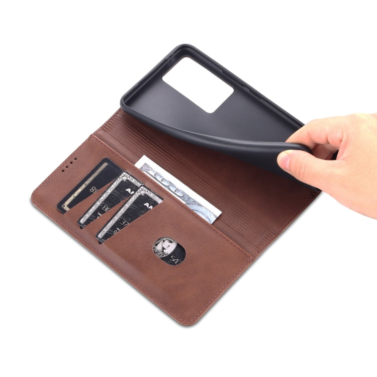 AZNS Magnetic Calf Texture Horizontal Flip Leather Case with Card Slots &amp; Holder &amp; Wallet, For vivo X70, For vivo X70 Pro, For Xiaomi Redmi 10