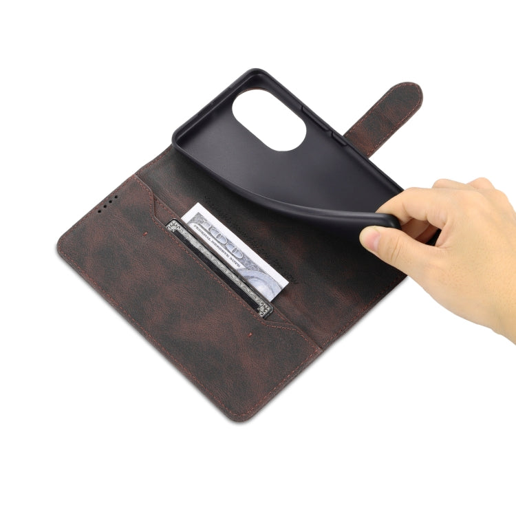 AZNS Dream II Skin Feel PU+TPU Horizontal Flip Leather Case with Holder &amp; Card Slots &amp; Wallet