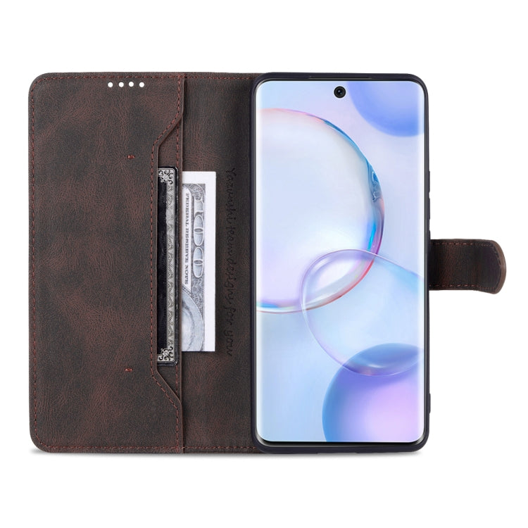 AZNS Dream II Skin Feel PU+TPU Horizontal Flip Leather Case with Holder &amp; Card Slots &amp; Wallet