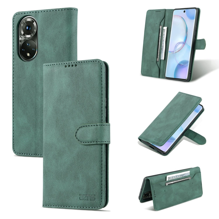 AZNS Dream II Skin Feel PU+TPU Horizontal Flip Leather Case with Holder &amp; Card Slots &amp; Wallet