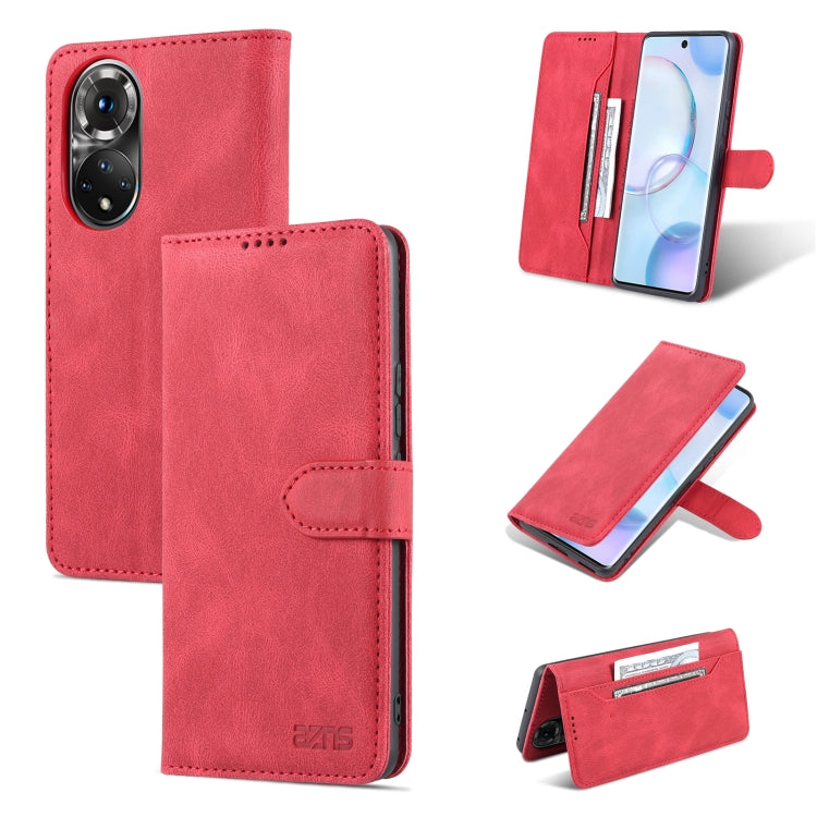 AZNS Dream II Skin Feel PU+TPU Horizontal Flip Leather Case with Holder &amp; Card Slots &amp; Wallet