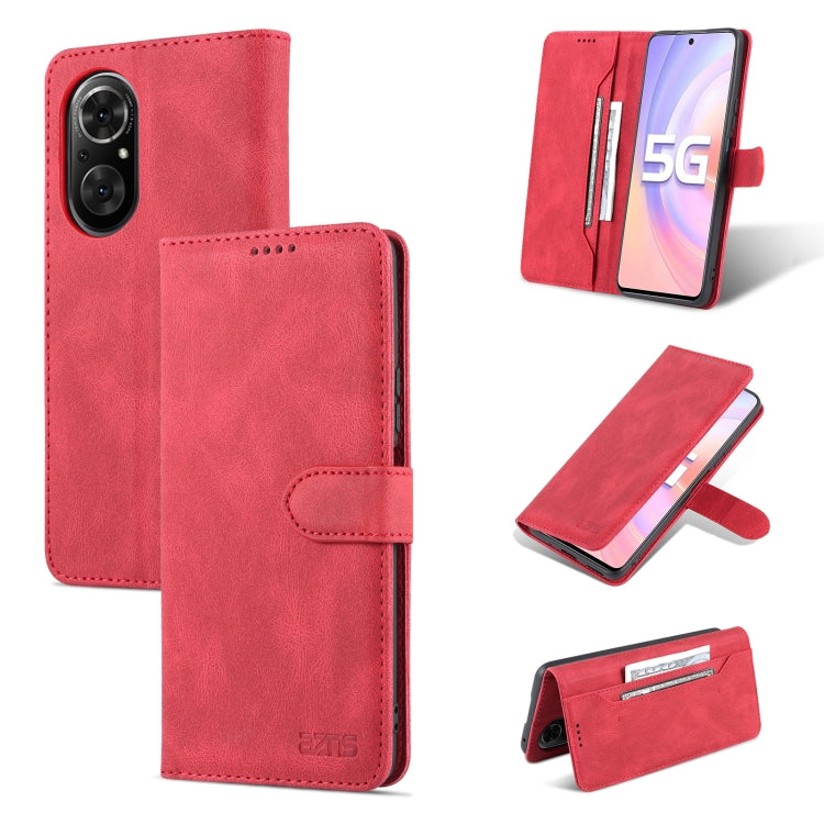 AZNS Dream II Skin Feel PU+TPU Horizontal Flip Leather Case with Holder &amp; Card Slots &amp; Wallet