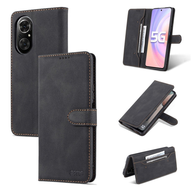 AZNS Dream II Skin Feel PU+TPU Horizontal Flip Leather Case with Holder &amp; Card Slots &amp; Wallet