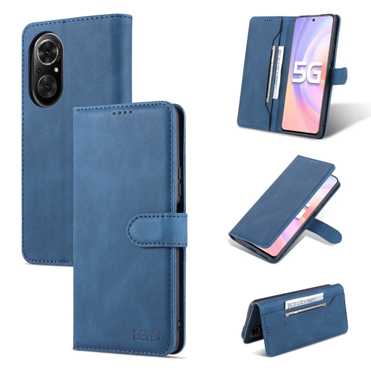 AZNS Dream II Skin Feel PU+TPU Horizontal Flip Leather Case with Holder &amp; Card Slots &amp; Wallet