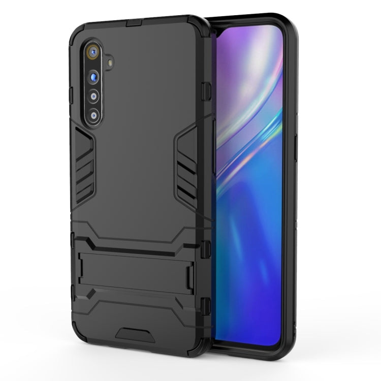 Shockproof PC + TPU Protective Case with Holder, For OPPO Realme XT & K5