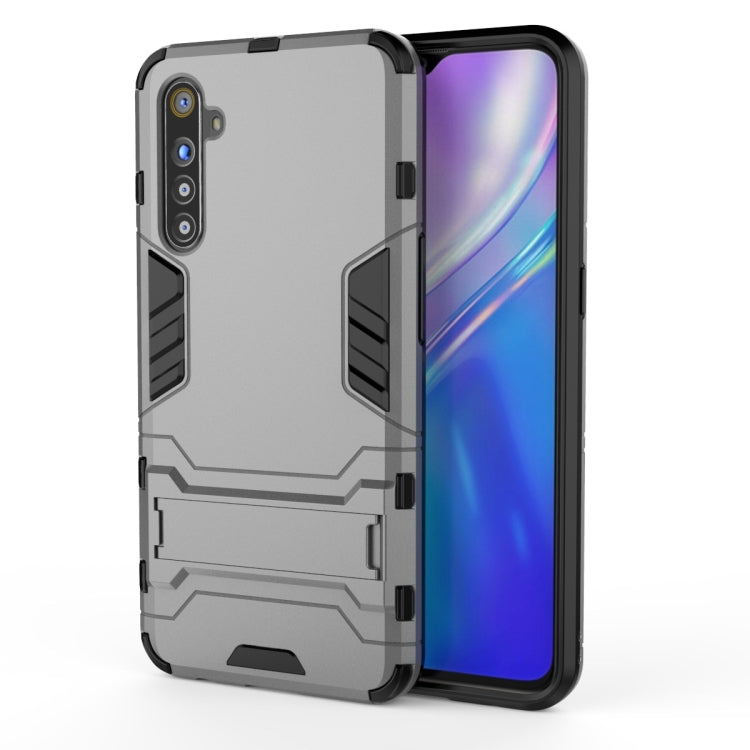 Shockproof PC + TPU Protective Case with Holder, For OnePlus 7T, For OPPO Realme XT & K5