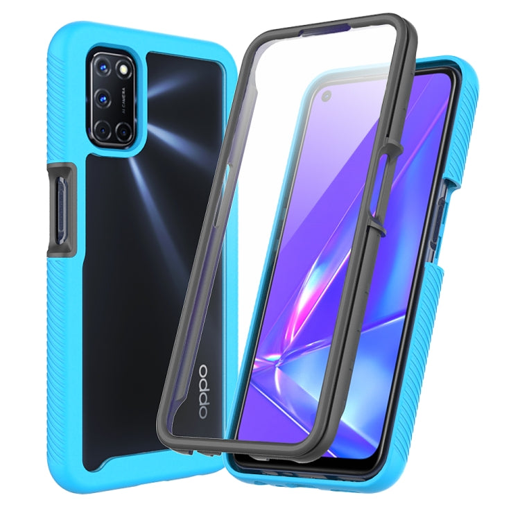 Starry Sky Solid Color Series Shockproof PC + TPU Protective Case with PET Film, For OPPO A52 / A72 / A92, For Xiaomi Poco F3 / Redmi K40, For Motorola Moto G9 Play, For OPPO A15, For OPPO A53