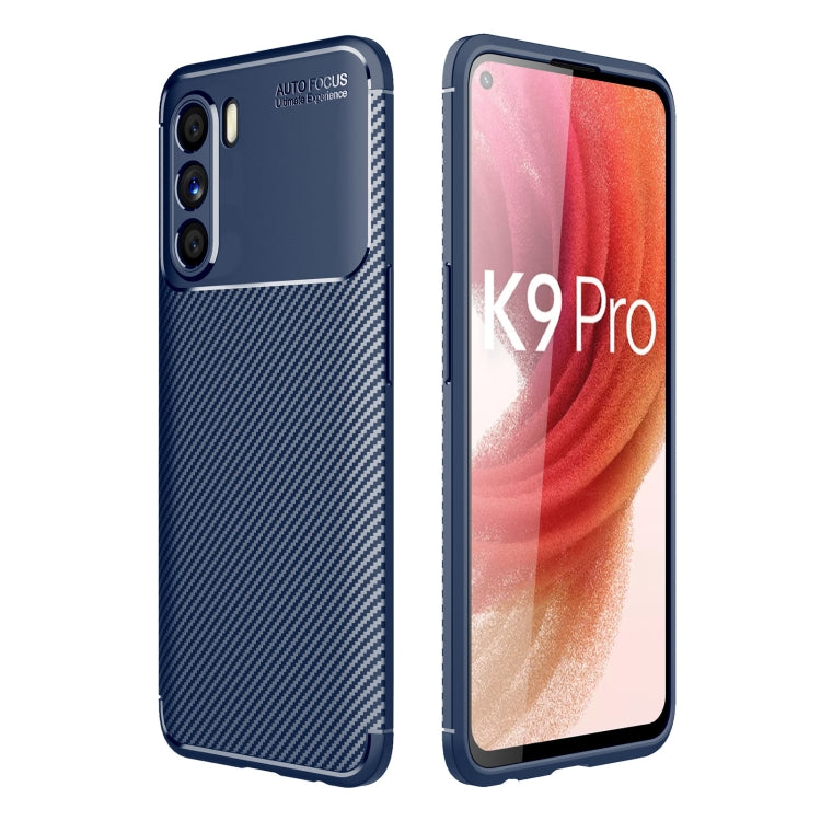 Carbon Fiber Texture Shockproof TPU Case, For Samsung Galaxy A13 5G, For vivo iQOO Z5, For Motorola Moto G Pure, For OPPO K9 Pro, For OPPO Realme 8i, For OPPO Realme GT Neo2