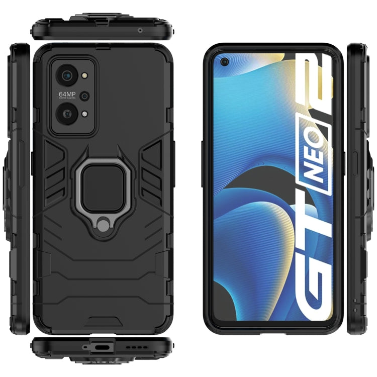 Shockproof PC + TPU Protective Case with Magnetic Ring Holder, For OPPO Realme GT Neo2 5G, For Huawei nova 9