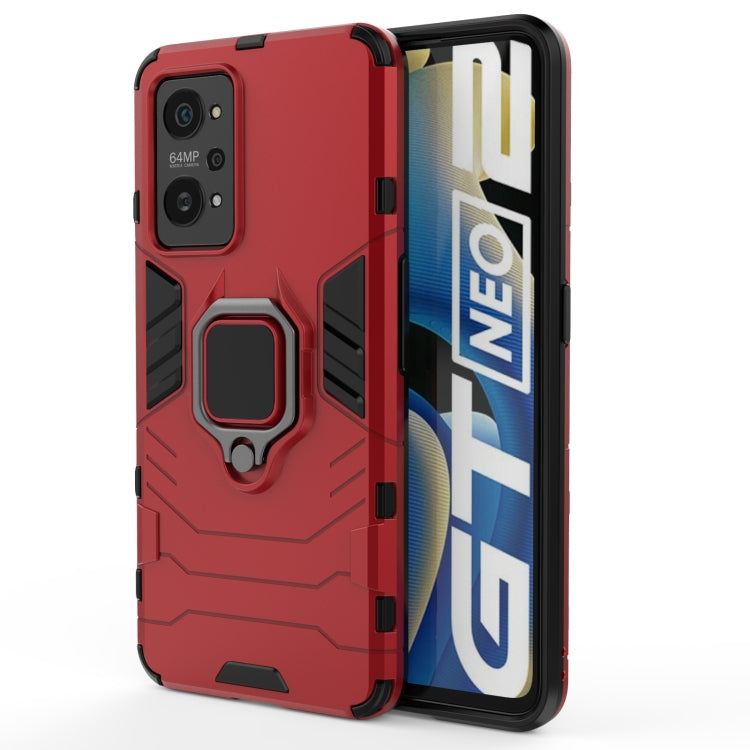 Shockproof PC + TPU Protective Case with Magnetic Ring Holder, For OPPO Realme GT Neo2 5G, For Huawei nova 9