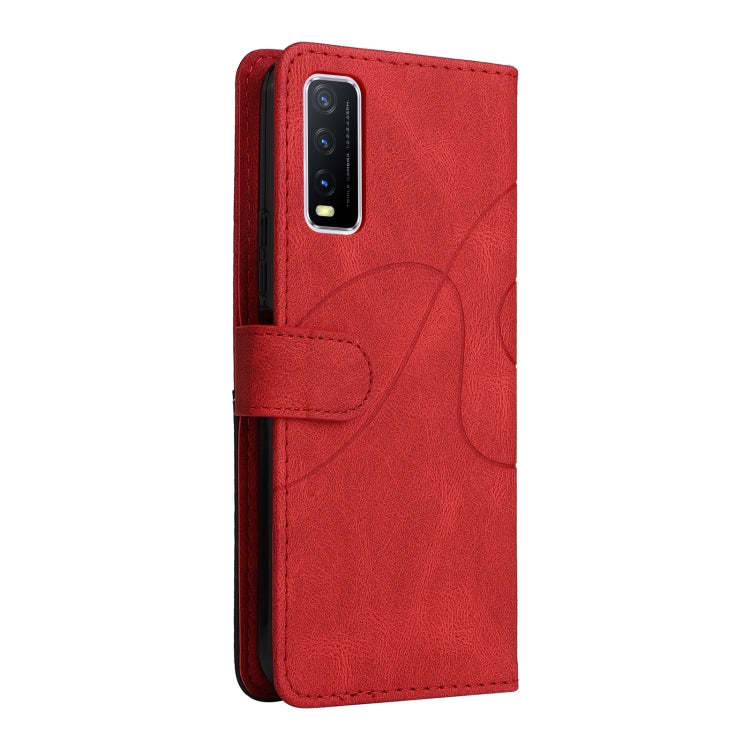 Dual-color Splicing Horizontal Flip PU Leather Case with Holder &amp; Card Slots &amp; Wallet, For vivo Y20/Y20A/Y20s/Y20i/Y20G, For vivo Y21 2020/Y21s/Y33s, For Xiaomi 11T / 11T Pro