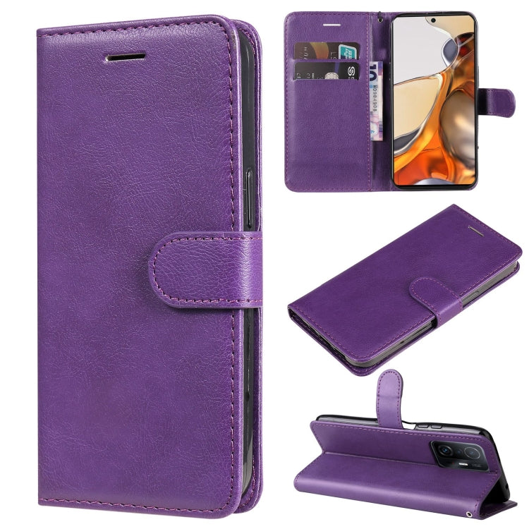 Pure Color Horizontal Flip Leather Case with Holder & Card Slots & Wallet & Lanyard, For vivo Y20 / Y20a / Y20s, For vivo Y21 2021 / Y21s / Y33s, For Xiaomi Mi 11T / 11T Pro