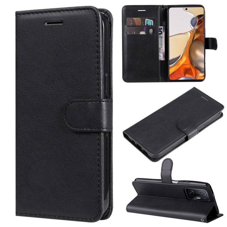 Pure Color Horizontal Flip Leather Case with Holder & Card Slots & Wallet & Lanyard, For vivo Y20 / Y20a / Y20s, For vivo Y21 2021 / Y21s / Y33s, For Xiaomi Mi 11T / 11T Pro