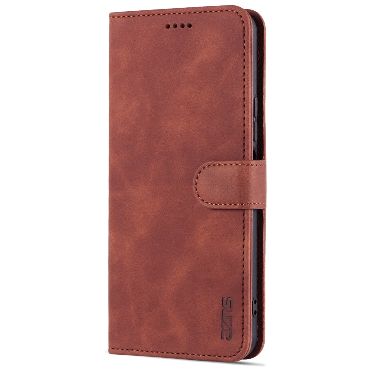 AZNS Skin Feel Calf Texture Horizontal Flip Leather Case with Card Slots &amp; Holder &amp; Wallet, For vivo Y21 / Y33S