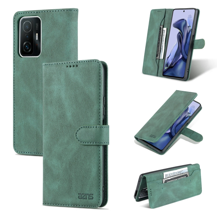 AZNS Dream II Skin Feel PU+TPU Horizontal Flip Leather Case, For vivo Y21 / Y33S