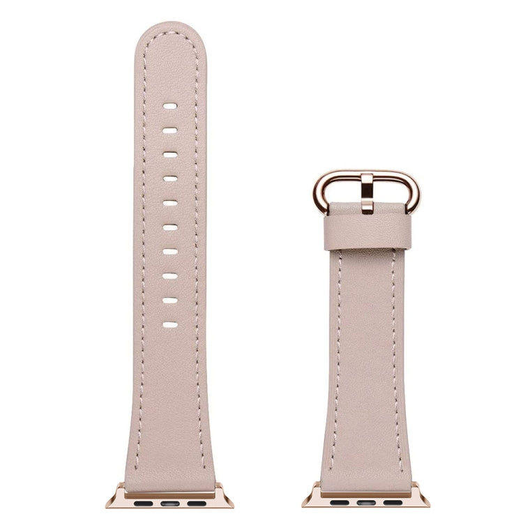 Classic Buckle Leather Replacement Strap Watchband For Apple Watch Series, 7 41mm / 6&amp;SE&amp;5&amp;4 40mm / 3&amp;2&amp;1 38mm, 7 45mm / 6&amp;SE&amp;5&amp;4 44mm / 3&amp;2&amp;1 42mm