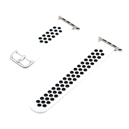 Silicone Replacement Strap Watchband For Apple Watch Series, 7 41mm / 6&SE&5&4 40mm / 3&2&1 38mm, 7 45mm / 6&SE&5&4 44mm / 3&2&1 42mm