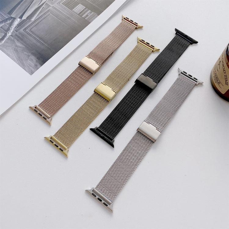 V-shaped Buckle Straight Steel Replacement Strap Watchband For Apple Watch Series, 7 41mm / 6&amp;SE&amp;5&amp;4 40mm / 3&amp;2&amp;1 38mm, 7 45mm / 6&amp;SE&amp;5&amp;4 44mm / 3&amp;2&amp;1 42mm