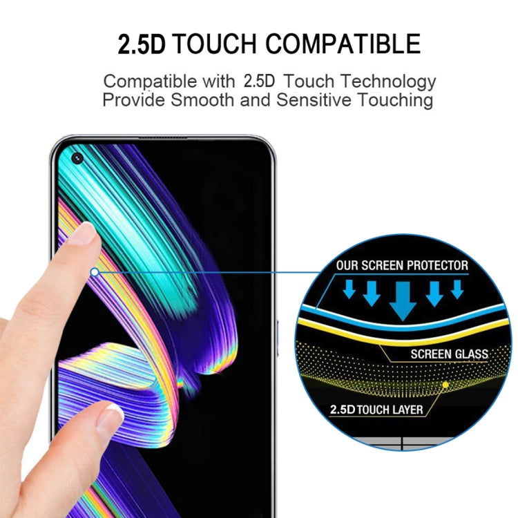For OPPO Realme GT Neo / GT Neo Flash / GT Neo2T 25 PCS Full Glue Full Screen Tempered Glass Film, For OPPO Realme GT Neo / GT Neo Flash / GT Neo2T (25 PCS)