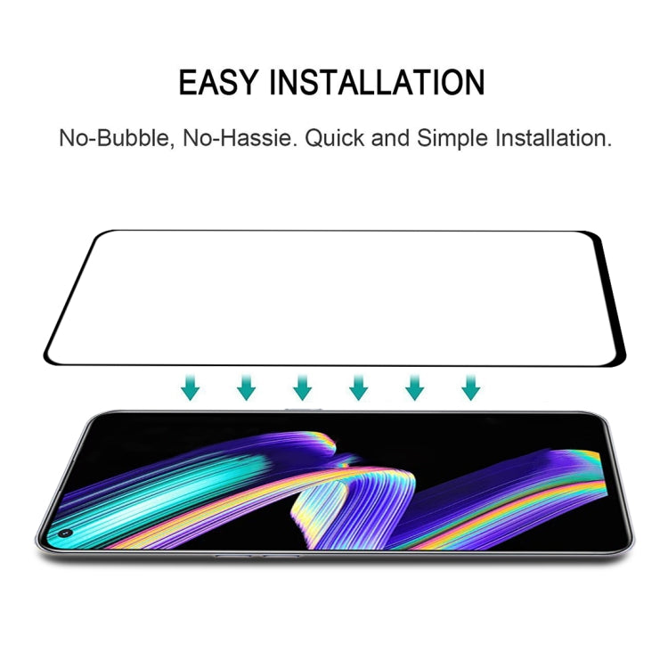 For OPPO Realme GT Neo / GT Neo Flash / GT Neo2T 25 PCS Full Glue Full Screen Tempered Glass Film, For OPPO Realme GT Neo / GT Neo Flash / GT Neo2T (25 PCS)