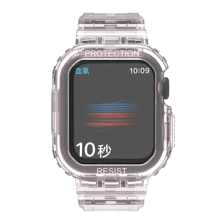 Glacier Transparent TPU Integrated Replacement Strap Watchband
