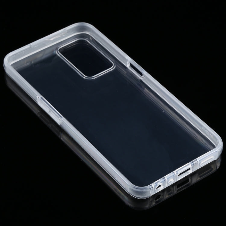 PC+TPU Ultra-Thin Double-Sided All-Inclusive Transparent Case, For OPPO A16 / A16S / A55 4G & 5G, For Xiaomi Redmi 10