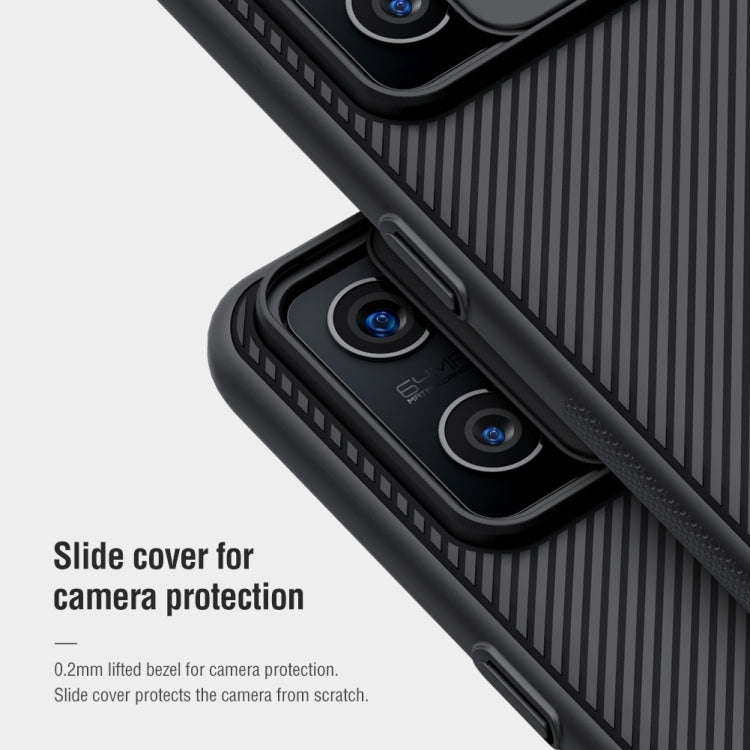 NILLKIN Black Mirror Series PC Camshield Full Coverage Dust-proof Scratch Resistant Case, For OPPO Realme GT Neo 2, For Samsung Galaxy A03s / A037G