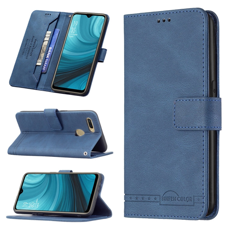 Magnetic Clasp RFID Blocking Anti-Theft Leather Case with Holder & Card Slots & Wallet, For OPPO A7, For OPPO A15, For OPPO A16/ A16s/ A54s/ A55 5G/ A53s 5G, For OPPO A54 4G, For OPPO A72 / A52 / A92, For OPPO A74 4G / F19 4G