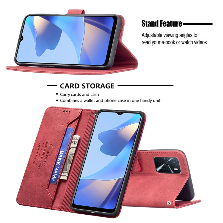 Magnetic Clasp RFID Blocking Anti-Theft Leather Case with Holder &amp; Card Slots &amp; Wallet, For OPPO A7, For OPPO A15, For OPPO A16/ A16s/ A54s/ A55 5G/ A53s 5G, For OPPO A54 4G, For OPPO A72 / A52 / A92, For OPPO A74 4G / F19 4G