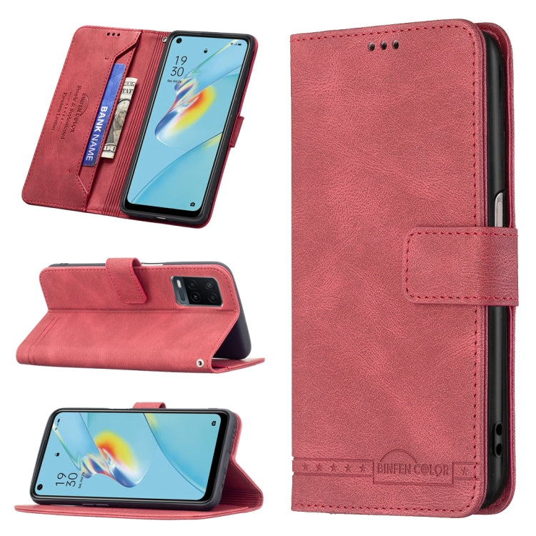 Magnetic Clasp RFID Blocking Anti-Theft Leather Case with Holder & Card Slots & Wallet, For OPPO A7, For OPPO A15, For OPPO A16/ A16s/ A54s/ A55 5G/ A53s 5G, For OPPO A54 4G, For OPPO A72 / A52 / A92, For OPPO A74 4G / F19 4G