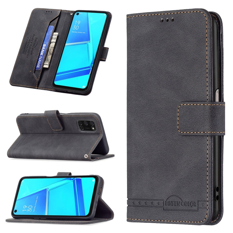 Magnetic Clasp RFID Blocking Anti-Theft Leather Case with Holder & Card Slots & Wallet, For OPPO A7, For OPPO A15, For OPPO A16/ A16s/ A54s/ A55 5G/ A53s 5G, For OPPO A54 4G, For OPPO A72 / A52 / A92, For OPPO A74 4G / F19 4G